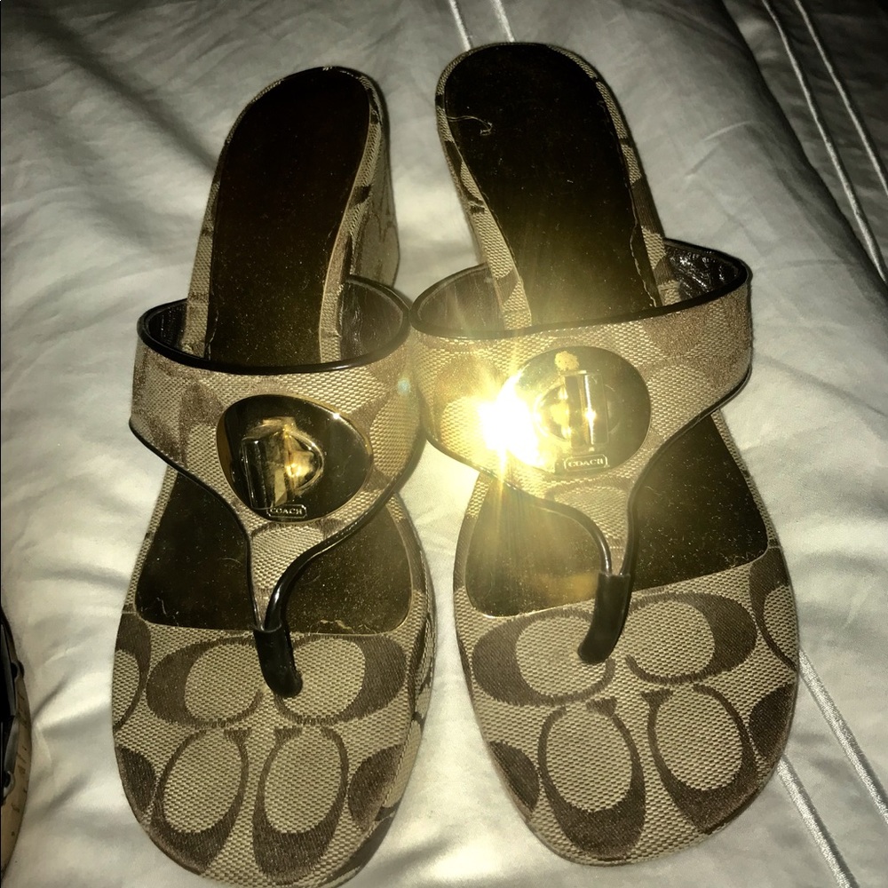 Coach wedges